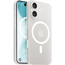 Buff iPhone 16 Magsafe Slimfy Kılıf - Beyaz