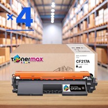 tonermax Hp Laserjet Pro M130FN Muadil Toner Çipli CF217A 4'lü 1.600 Sayfa