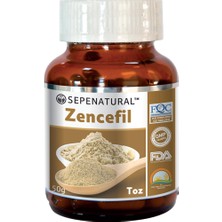 SEPE NATURAL Ginger Zencefil Öğütülmüş Toz 50 gr SEPE