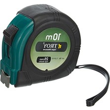 AKS 10 Metre Uzunluğunda Stoperli Şerit Metre, 25 mm Genişlik