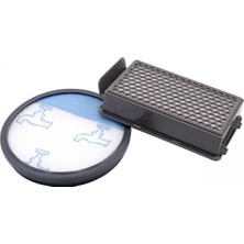 AKS Magic Bags | Rowenta Için Compact Power Cyclonic Süpürge Uyumlu Premium Hepa Filtre Seti - ZR005901