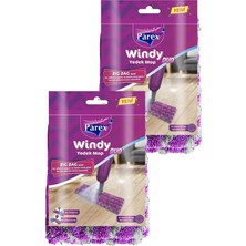AKS Parex Windy Duo Zigzag Yedek Mop (Sapsız) Ikili Paket
