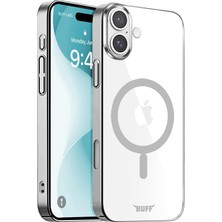 Buff iPhone 16 Magsafe Slim Fit Kılıf - Gümüş