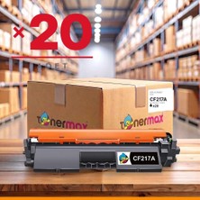 tonermax Hp Laserjet Pro M130FW Muadil Toner Çipli CF217A 20'li 1.600 Sayfa