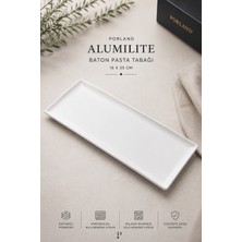Tatlı Sunumlarınıza Geniş Bir Boyut: Porland Seasons Baton Pasta Tabağı (16X35 Cm)