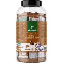 Cloverpet Kavanoz Krema Ciğerli 30X14 gr