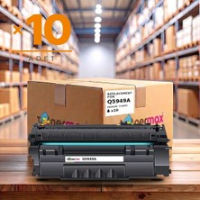 tonermax Hp Laserjet 1160 Muadil Toner Çipli Q5949A 10'lu 2.500 Sayfa