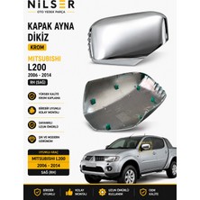 Ns Nilser Auto Parts Mitsubishi L200 Ayna Kapak Sağ 2006-2014 Krom