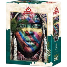 TeknoKapsül 5021 Art Puzzle Grafitti Sao Paulo 260 Parça Puzzle