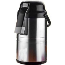 AKS Cooker 3,5lt Çelik Termos Pompalı %100 Yerli Üretim