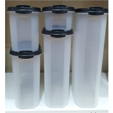 AKS Tupperware Oval Saklama Set 5'li