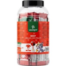 Cloverpet Kavanoz Krema Biftekli 30X14 gr