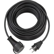 AKS Brennenstuhl Bremax Uzatma Kablosu Ip 44 10 Metre Siyah