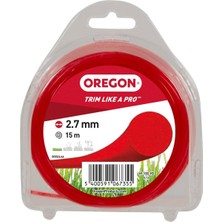 AKS Oregon Yellow Star Çim Biçme Makinesi ve Çim Biçme Makinesi Için, Beş Kesme Kenarlı, Profesyonel Kalitede Naylon, Standart Çalı Kesicilerle Uyumlu, 2,7 mm - 15 M (‎69-430-Y)