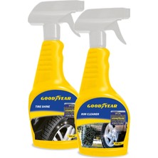 AKS Goodyear Lastik Parlatıcı ve Jant Temizleyici Seti 500 ml