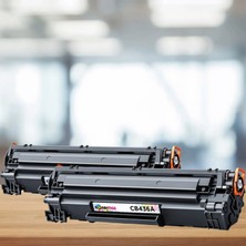 tonermax Hp Laserjet P1505N Muadil Toner Çipli CB436A 2'li 2.000 Sayfa