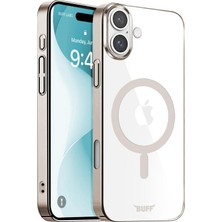 Buff iPhone 16 Magsafe Slim Fit Kılıf - Titanyum Gri