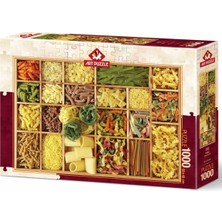 TeknoKapsül 5235 Makarnalar 1000 Parça - Art Puzzle