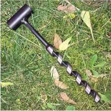 AKS ® Nordic™ Delme Çapı 18 mm - Bushcraft Isveç El Burgusu Boyunduruk Isveç Ocağı Outdoor Kamp Ekipmanı