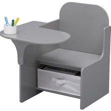 AKS Delta Children Delta Kıds - Gray Wood Desk