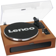 AKS Lenco LS-430 Giradiscos - Giradiscos Bluetooth - Altavoces Integrados 40 Vatios Rms - Transmisión Por Correa - Control De Tono - Preamplificador - Salida Rca Y Entrada Aux - Marrón, LS-430BN