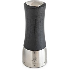 AKS Peugeot Manuel Karabiber Değirmeni U'select Daman(Eski Madras) Serisinden 16 cm Yüksekliğinde, Grafit/gri, Ahşap ve Paslanmaz Çelik Renginde, 39462