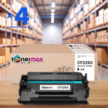 tonermax Hp Laserjet Pro Mfp M426DW Muadil Toner Çipli CF226X 4'lü