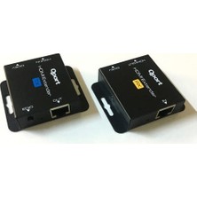 AKS Qport Q-Hex2 HDMI Uzatma Extender Cat6 60MT 2 Li Paket