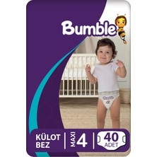 Bumble 4 Numara Maxi Külot Bebek Bezi 7-14 Kg 40 Adet