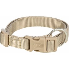 AKS Trıxıe Premium Boyun Bandı, S-M, 30-45 Cm/15 Mm, Kum Rengi