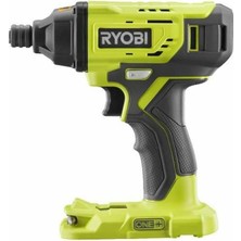 Ryobı 18 V One+ Akülü Darbeli Matkap R18ID2-0 (Maks. Tork 200 Nm, 1/4 Inç Altıgen Yuva, Darbe Sayısı 0-3.600 Dev/dk 1, LED Aydınlatma, Darbe Ucu, Dört Köşeli Adaptör, O, Pil ve Şarj Cihazı Kartonda)
