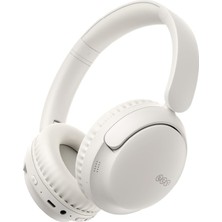 AKS H2S Lite 6.0 Bluetooth Kulaklık Enc Net Çağrı - Çift Cihaz 40 mm Dinamik Sürücü - 60 Saat Dinle (Beyaz)