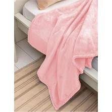 AKS Mulberry Wellsoft Tv Battaniyesi | Yumuşacık, Sıcak Tutan, Hafif ve Şık Koltuk Battaniyesi, Pembe, 100X170 CM,%100 Polyester