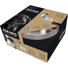 AKS M-Pets Eskımo Çift Cidarlı Mama Kabı 2l Black