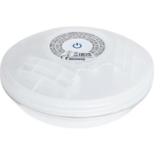 AKS Bestway Pille Çalışır, Yüzen LED Lamba, Çap 14 cm