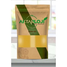 Aktarloji 500 gr Toz Sarı Kil – Doğal Cilt, Yüz ve Saç Maskesi / Yellow Gold Clay Mask / Altın Kil