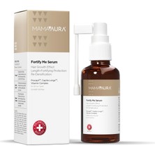 AKS Mamaaura Fortify Me Serum, Saç Dökülme Görünümünü Azaltmaya Yardımcı, Procapil ve Capilia Longa Içeren Saç Kökü Destekleyici Serum, 50 ml
