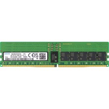 AKS Samsung 32GB Ddr5 4800MHZ PC5-38400 Ecc Rdımm 1rx4 (Ec8 10X4) Tek Sıra 1.1V Kayıtlı Dımm 288-PIN Sunucu Ram Belleği M321R4GA0BB0-CQK