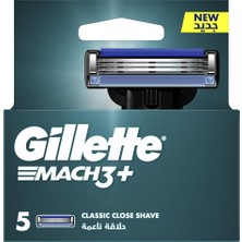 AKS Gillette Mach3+ Tıraş Bıçağı 5'li
