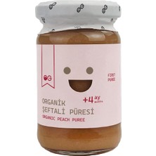 AKS Organik Şeftali Püresi 100 G