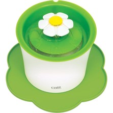 AKS Catıt Çiçek Şeklinde Silikon Mat, Su Geçirmez Altlık, 30 Cm, Yeşil, 1 Adet (Tekli Paket)