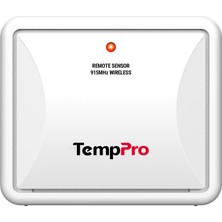 AKS Thermopro Tx-2b 915MHZ Ek Nem Sensörü Uydurma Dış Mekan Su Geçirmez Verici, Iç Mekan Dış Mekan Termometresi Için Kablosuz Dış Termometre ve Sıcaklık Monitörü