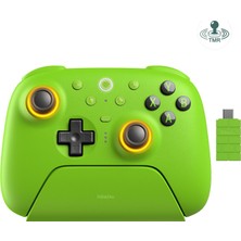 AKS Aknes 8bitdo Ultimate 2 Kablosuz Kumanda, Windows/android/steam Için, Tmr Joysticks, 1000Hz Sorgulama Oranı, Dokunmatik/salon Tetikleri, Hareket Kontrolü, L4/r4 ve 2 Programlanabilir Arka Düğme