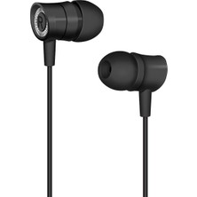 AKS Pdateknoloji Yetty Stereo Kablolu Kulaklık 1.2m Siyah YK-01S