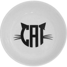 AKS Raccoon Cat Seramik Mama ve Su Kabı 250ML