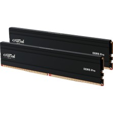AKS Crucial Pro Ddr5 Ram 96GB Kit (2X48GB) 5600MHZ, Intel Xmp 3.0, Pc Bilgisayar Belleği - CP2K48G56C46U5