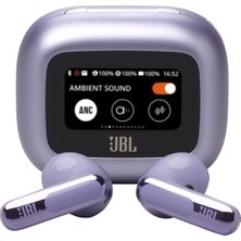 AKS Jbl Live Flex 3, Kablosuz Kulakiçi Kulaklık, Mor