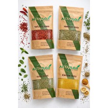 Aktarloji 4’lü Avantaj Baharat Seti | 50 gr Pul Biber, 50 gr Kimyon 30 gr Kekik, 30 gr Nane