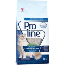 AKS Proline Kokusuz Bentonit Kedi Kumu 20 L