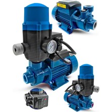 AKS DX1000 0.37 Kw 0.5 Hp 1" Bakır Sargılı Paket Hidrofor Sistem Su Pompası Su Motoru 35 mt Dik